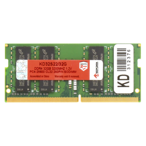 Memoria Para Notebook Ddr4 De 32 Gb Y 3200 Mhz De Keepdata: Kd32s22/32g
