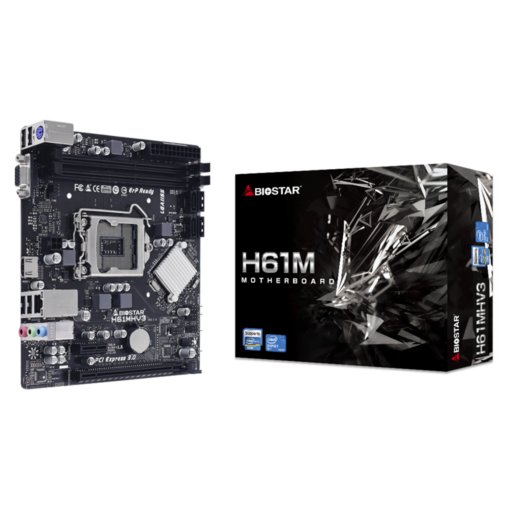 Placa Madre Biostar H61mhv3 Ddr3 Socket Lga 1155 Chipset Intel H61 Micro Atx