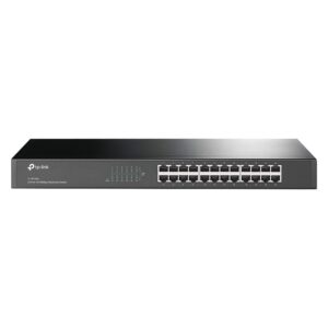 Tp-link Tl-sf1024 Switch Hub Para Montaje En Rack 24 Puertos Gigabit 100 Mbps - Gris