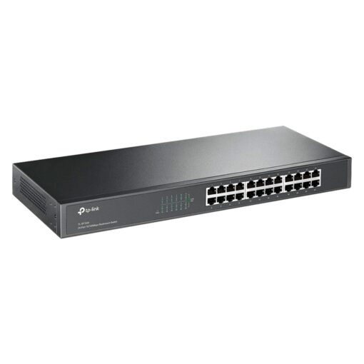 Alternative view of Tp-link Tl-sf1024 Switch Hub Para Montaje En Rack 24 Puertos Gigabit 100 Mbps - Gris