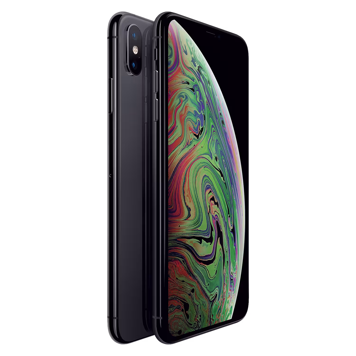 Celular Apple iPhone XS Max 64GB / 4G / Tela 6.5" / Câmeras 12MP + 12MP e 7MP - Space Gray (Só Aparelho) (SWAP A+)