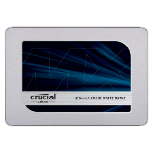 Ssd Crucial Mx500 1tb 2.5" Sata - Ct1000mx500ssd1 (con Adaptador De 9,5 Mm)