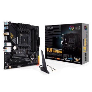 Placa Madre B550 Micro Atx Asus Tuf Gaming B550m-plus Wifi Ii Ddr4 Con Chip Amd Am4