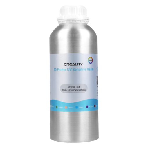 Resina De Alta Temperatura Creality 500 G Para Impresora 3d - Naranja Y Rojo