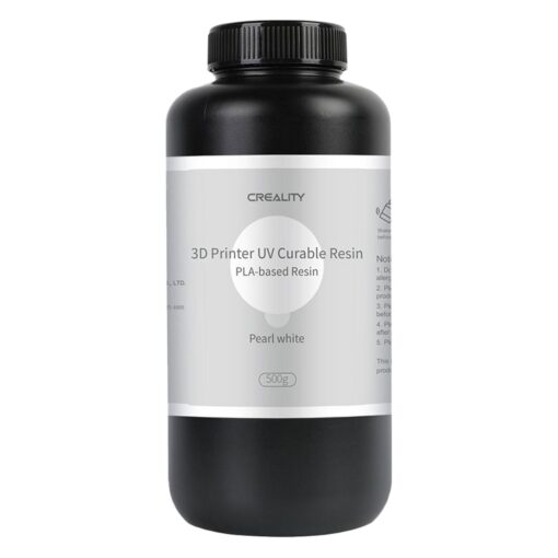 Resina De Curado Por Uv A Base De Pla De Creality, 500 G, Para Impresora 3d, Color Blanco