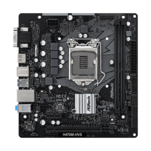 Asrock H470m-hvs Ddr4 Socket Lga 1200 Chipset Intel H470 Micro Atx - Imagen 2