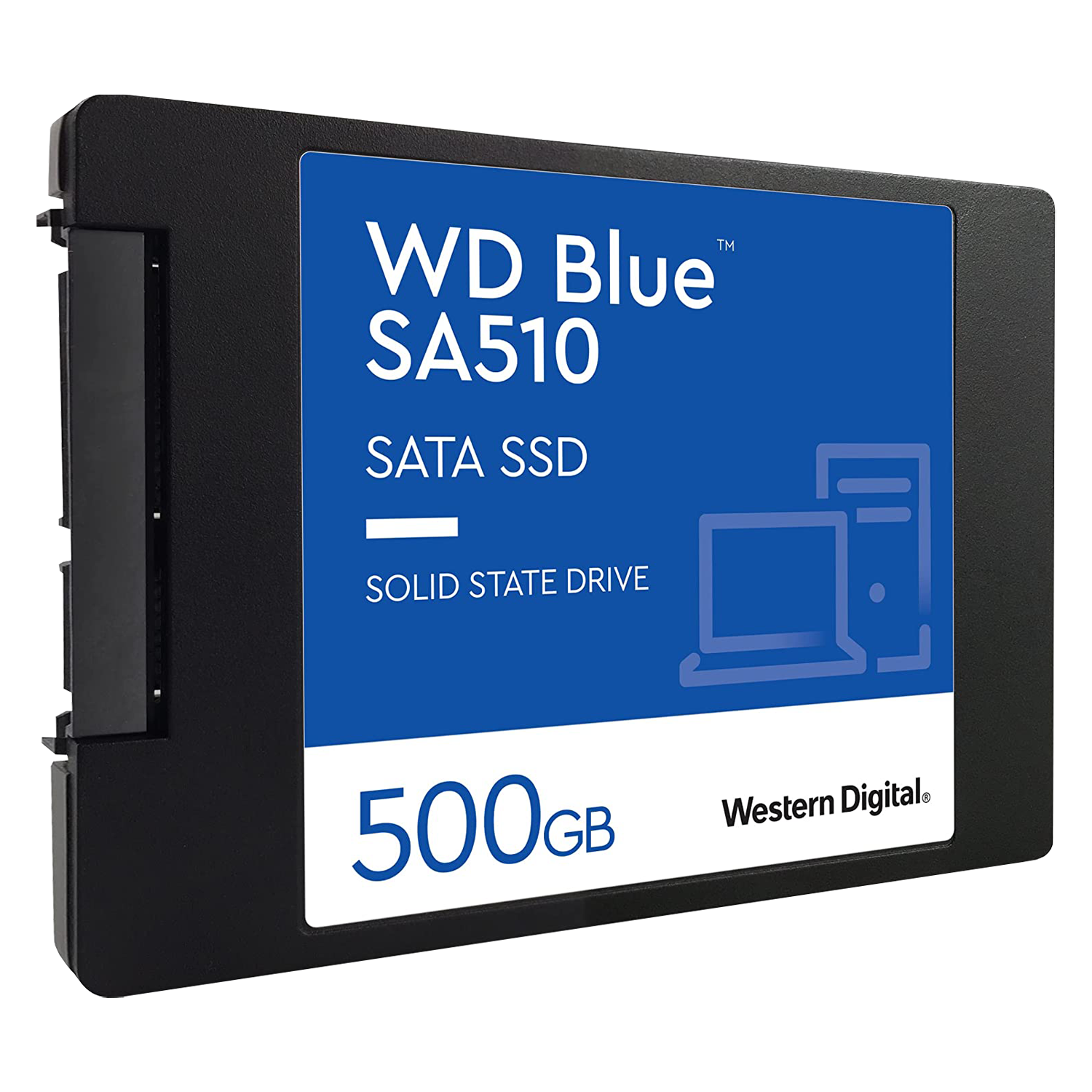 Alternative view of Disco Duro Western Digital Blue Ssd De 500 Gb, 2,5" Sata 3,0, Wds500g3b0a