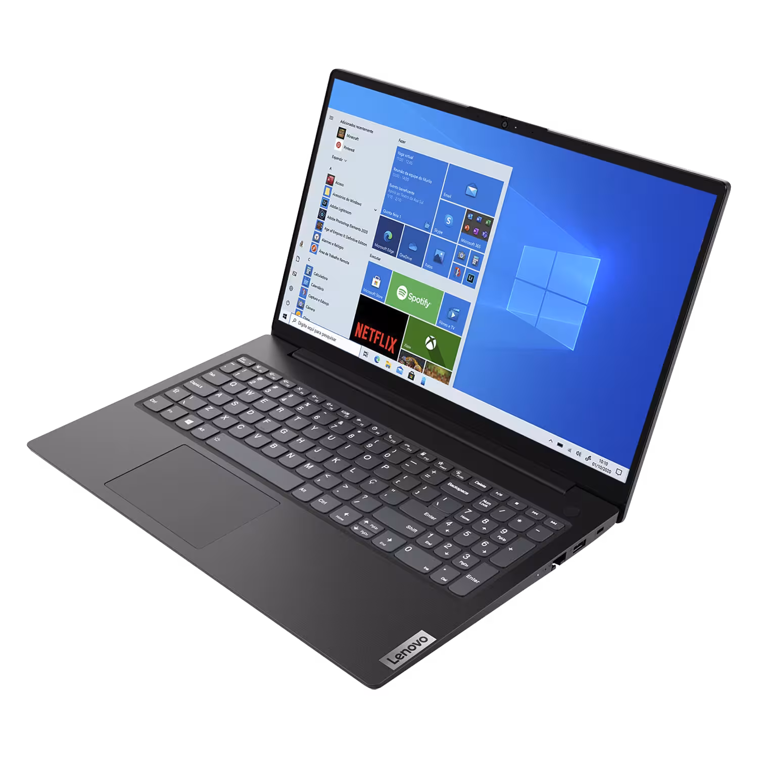 Alternative view of Notebook Lenovo V15 82kb013hsp 15.6" Intel Core I3-1115g4 256gb Ssd 8gb Ram - Negro