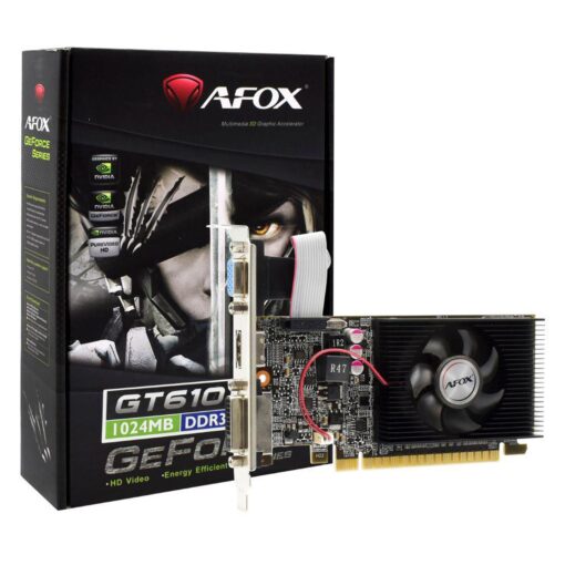 Tarjeta De Video Afox Gt 610 X Nvidia Geforce Gt 610 1 Gb Ddr3 - Af610-1024d3l7-v5