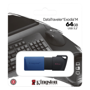 Pendrive Kingston Datatraveler Exodia 64gb Usb 3.2 - Dtxm/64gb - Imagen 3