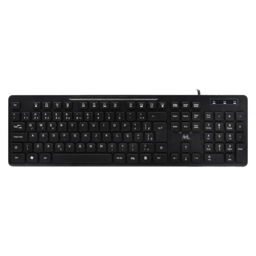 Teclado Portugués Mtek Kb-8269 - Negro