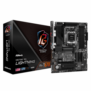 Placa Madre Asrock X670 Pg Lightning Con Socket Ddr5 Y Chipset Amd Am5 X670 Atx