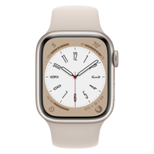Apple Watch Serie 8 Mnu93ll/a 41 Mm Caja De Aluminio Stellar - Stellar Sport - Imagen 2