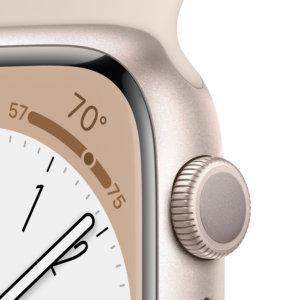 Apple Watch Serie 8 Mnu93ll/a 41 Mm Caja De Aluminio Stellar - Stellar Sport - Imagen 3