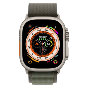 Apple Watch Ultra Mqew3ll/a Móvil + Gps Caja De Titán 4933 - Correa De Bucle Verde Alpino - Imagen 2