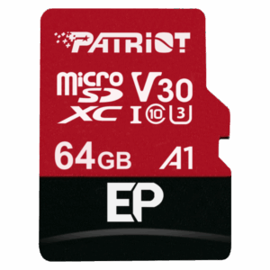 Tarjeta De Memoria Micro Sd Patriot V30 De 64 Gb Y 80 Mb: Pef64gep31mcx