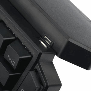 Teclado Con Cable Rgb Para Una Mano Redragon K585rgb Diti - Negro - Imagen 7