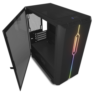 Gabinete Darkflash Dlm23 Rgb - Negro - Imagen 2