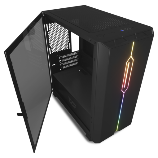 Alternative view of Gabinete Darkflash Dlm23 Rgb - Negro