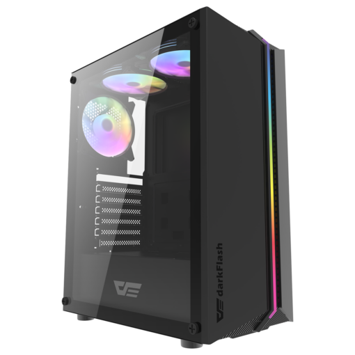 Gabinete Darkflash Dk151 Rgb - (negro)
