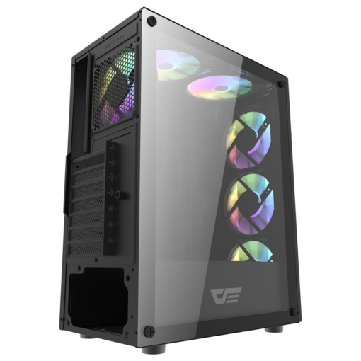 Alternative view of Gabinete Darkflash Dk151 Rgb - (negro)