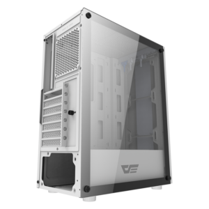 Gabinete Aigo Darkflash Dk151 Rgb De Tamaño Mediano, Color Blanco (3 Ventiladores Argb) - Imagen 3