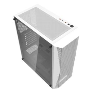 Gabinete Darkflash Dk352 Con 4 Ventiladores Argb, Color Blanco - Imagen 8