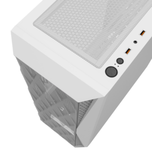 Gabinete Darkflash Dk352 Con 4 Ventiladores Argb, Color Blanco - Imagen 9