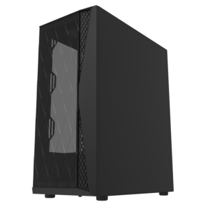 Gabinete Gamer Aigo Darkflash Dk352 Mesh Mid Tower - Negro (4 Ventiladores Argb) - Imagen 2