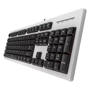 Teclado Aigo V600 - Plateado (diseño Silencioso)