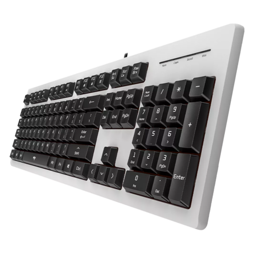 Teclado Aigo V600 - Plateado (diseño Silencioso)