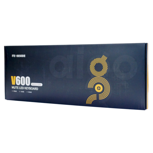 Alternative view of Teclado Aigo V600 Rgb Chroma Layout 60 % - Plateado