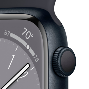 Apple Watch Series 8 Mnu83ll/a Caja De Aluminio 41 Mm Medianoche - Midnight Sport - Imagen 3
