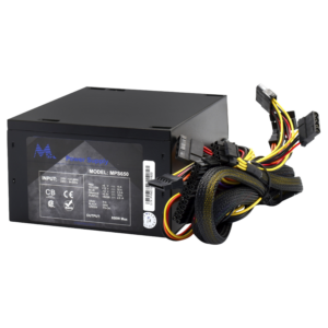 Fuente De Alimentación Mtek Mps650 650w Atx/no Modular - Negra - Imagen 3