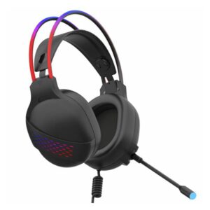 Auriculares Gamer Con Cable Satellite Gh-533 Rgb - Negro - Imagen 2