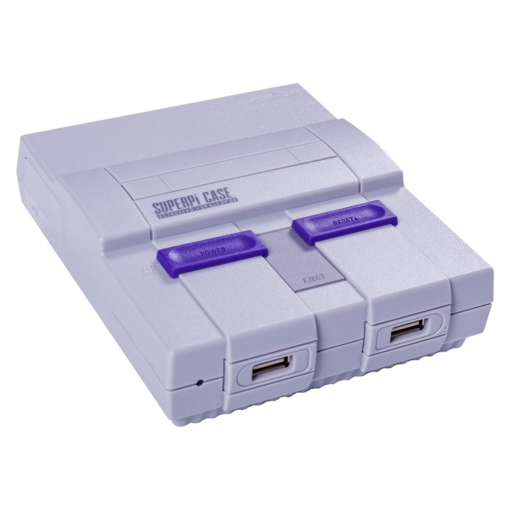 Estuche Para Raspberry Superpi Ucase Super Nintendo Compatible Con / Pi 3b+/ 3b / 2b / B+