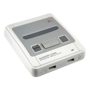 Estuche Para Raspberry Superpi Jcase Super Nintendo Compatible Con C / Pi 3b+ / 3b / 2b / B+