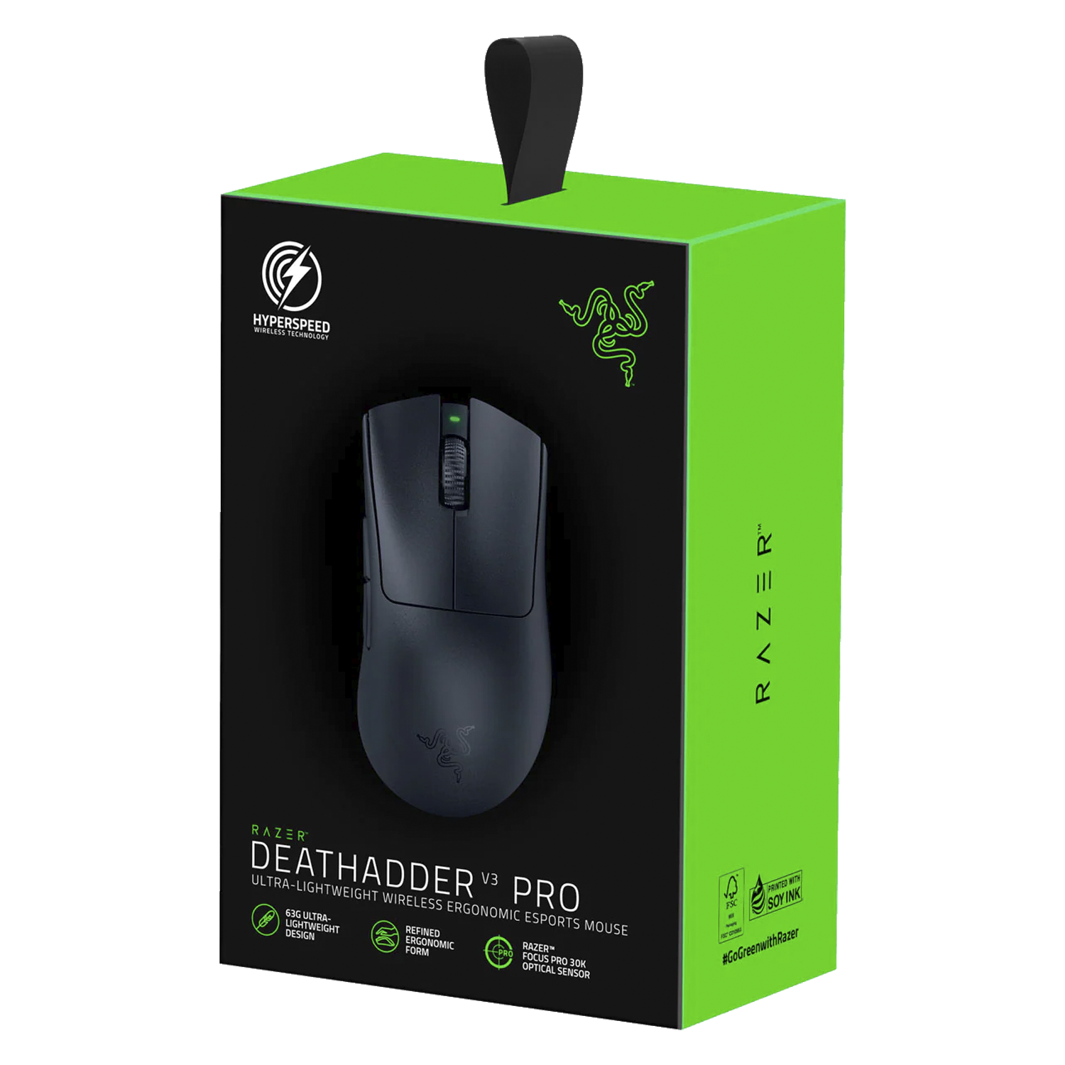 Mouse Inalámbrico Para Juegos Razer Deathadder V3 Pro De 30 000 Ppp - Rz01-04630100-r3u1 - Imagen 6