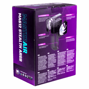 Aparato De Calor Para Cpu Argb Cooler Master Air Ma612 Stealth (map-t6ps-218pa-r1) - Imagen 9