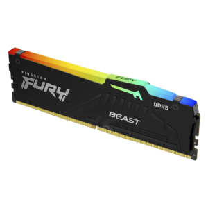Memoria Ram Kingston Fury Beast Rgb De 16 Gb Ddr5 A 5200 Mhz - Kf552c40bba-16 - Imagen 2