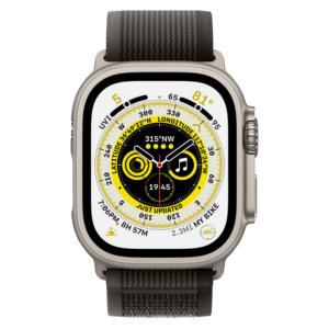 Apple Watch Ultra Mqf53ll/a Celular + Gps Caja De Titán 49 Mm - Loop Trail Negro - Imagen 2
