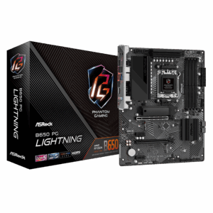 Placa Madre Asrock B650 Pg Con Conector Lightning Am5 Y Chipset Amd B650 Ddr5 Atx