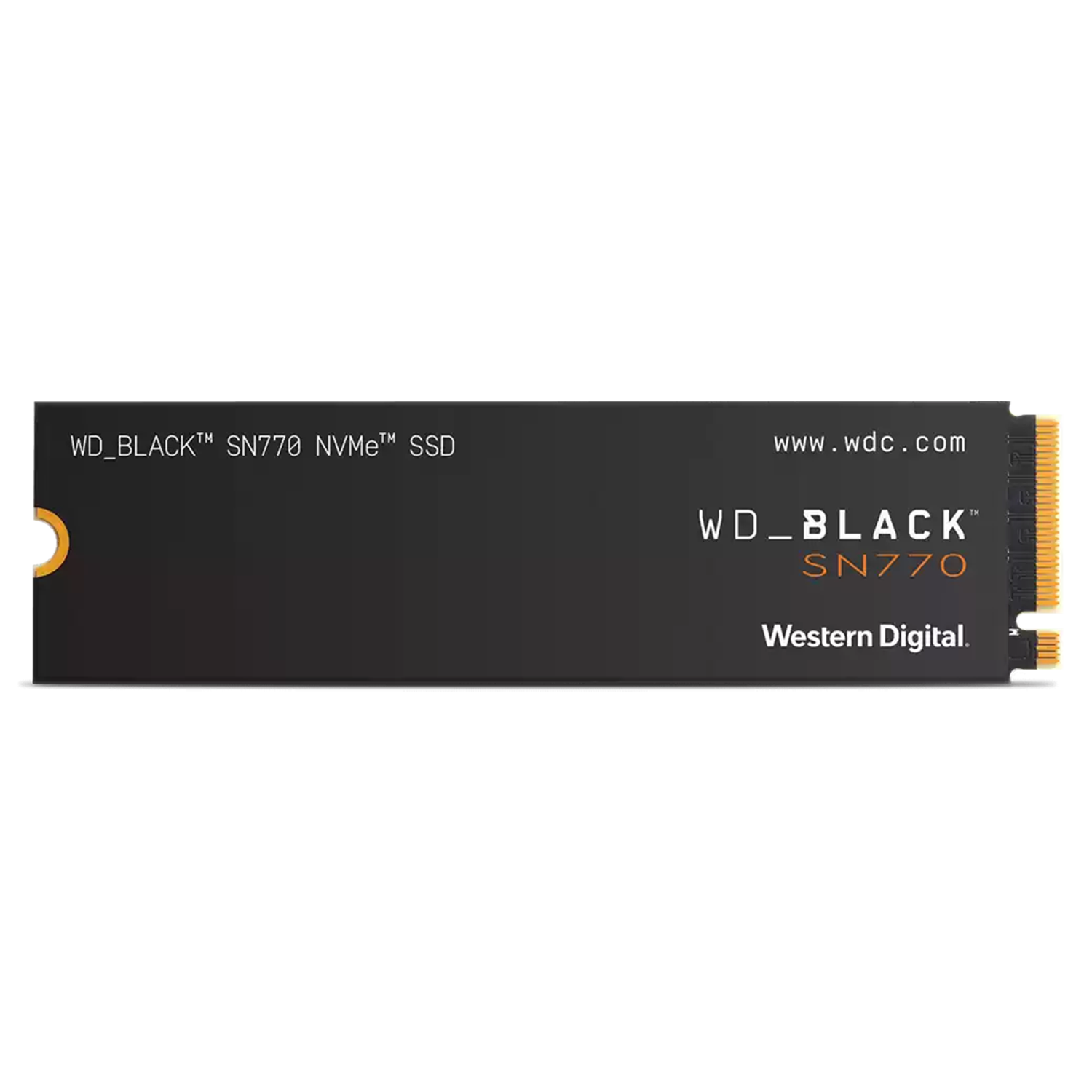 Unidad De Estado Sólido Western Digital Black Sn770 Nvme Gen 4 M.2 De 500 Gb - Wds500g3x0e