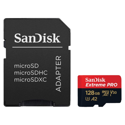 Alternative view of Tarjeta De Memoria Micro Sd Sandisk Extreme Pro De 128 Gb Y 200 Mb: Sdsqxcd-128g-gn6ma