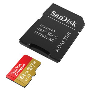 Tarjeta De Memoria Micro Sd Sandisk Extreme Action De 64 Gb Y 170 Mb: Sdsqxah-064g-gn6aa - Imagen 2