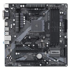 Placa Madre Asrock B450m Pro4 R2.0 Ddr4 Con Socket Am4 Y Chipset Amd B450 Micro Atx - Imagen 2