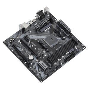 Placa Madre Asrock B450m Pro4 R2.0 Ddr4 Con Socket Am4 Y Chipset Amd B450 Micro Atx - Imagen 3