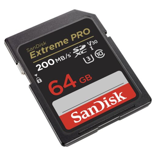 Alternative view of Tarjeta De Memoria Sd Sandisk Extreme Pro De 64 Gb Y 200 Mb: Sdsdxxu-064g-gn4in
