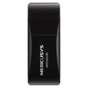 Adaptador Wifi Usb Mercusys Mw300um / 300mbps 2.4ghz - Negro - Imagen 2