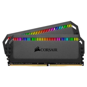 Memoria Ram Corsair Dominator Platinum Rgb De 32 Gb (2 X 16 Gb) Ddr4 A 3600 Mhz - Cmt32gx4m2d3600c18w